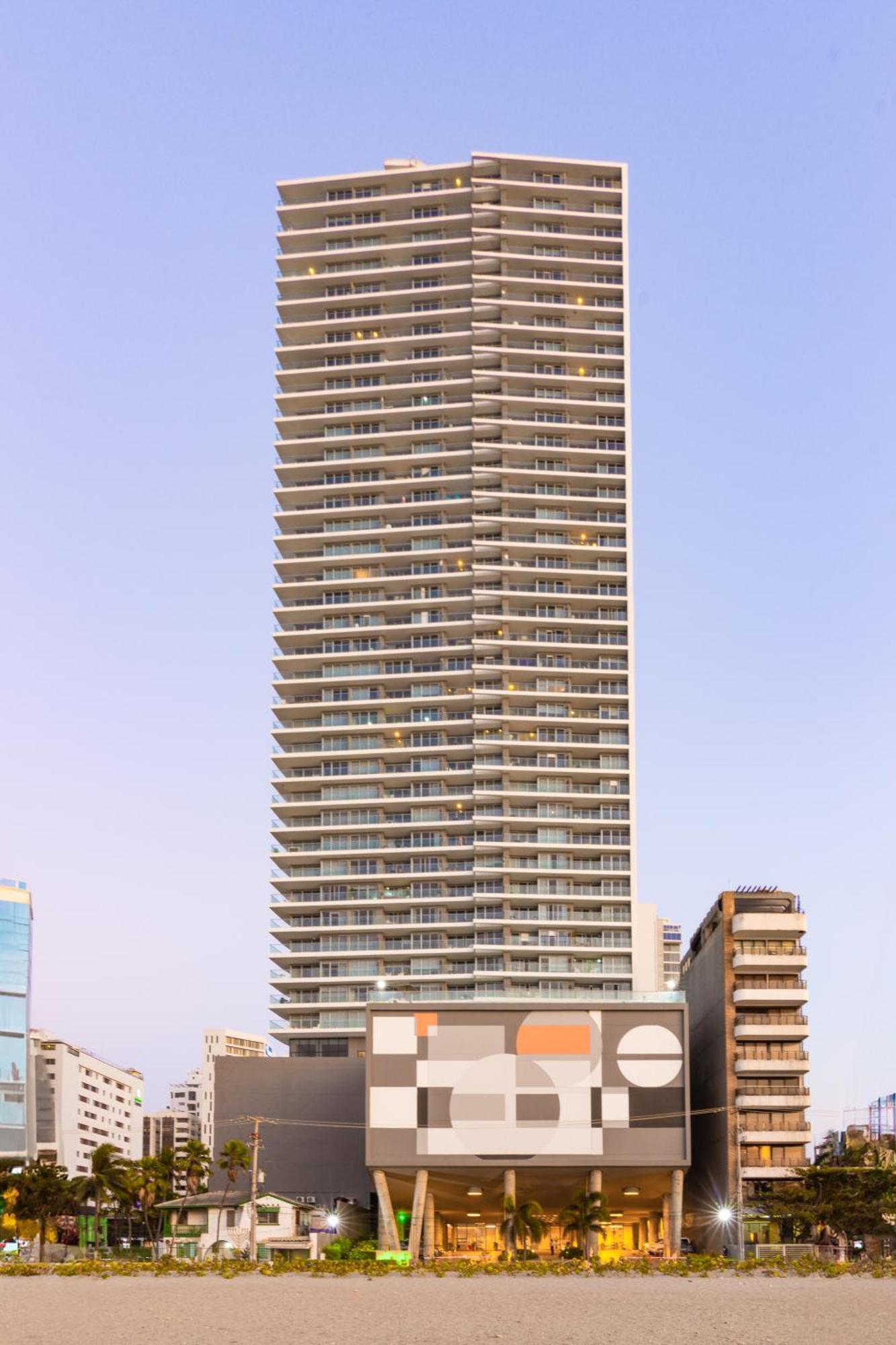41St Fl Beach Condo In Bocagrande Cartagène Extérieur photo
