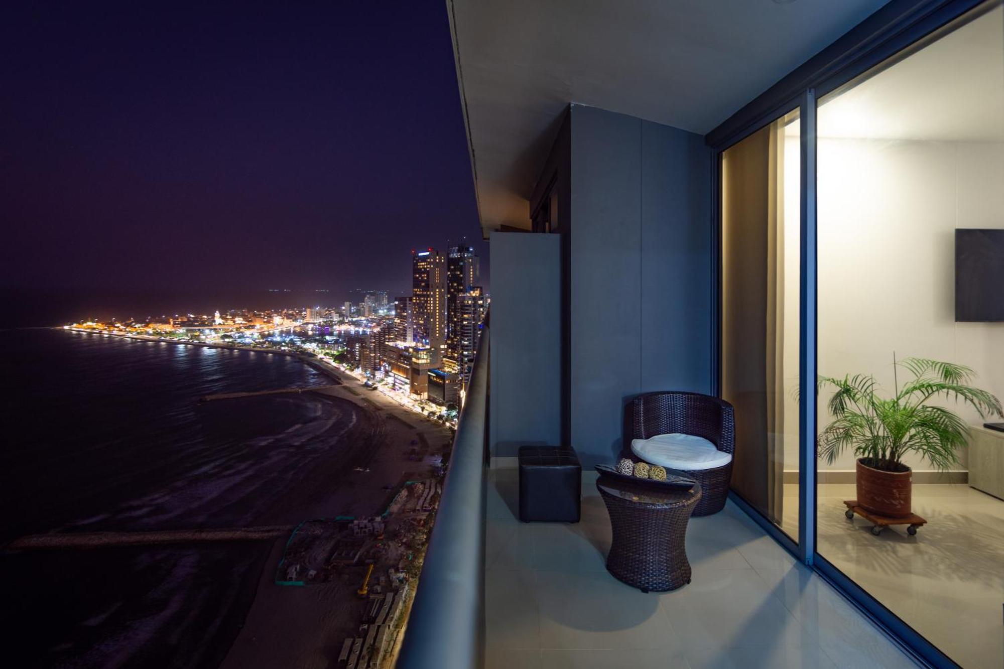 41St Fl Beach Condo In Bocagrande Cartagène Extérieur photo