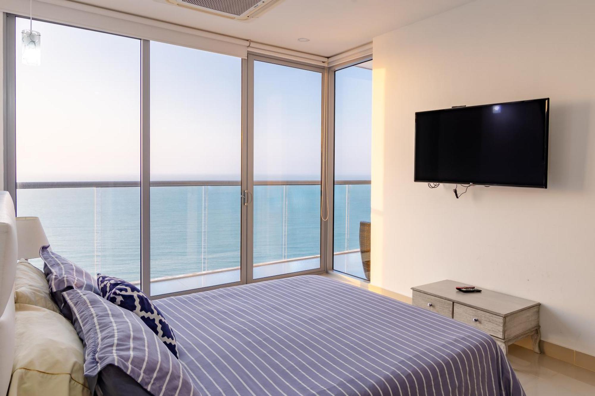 41St Fl Beach Condo In Bocagrande Cartagène Extérieur photo