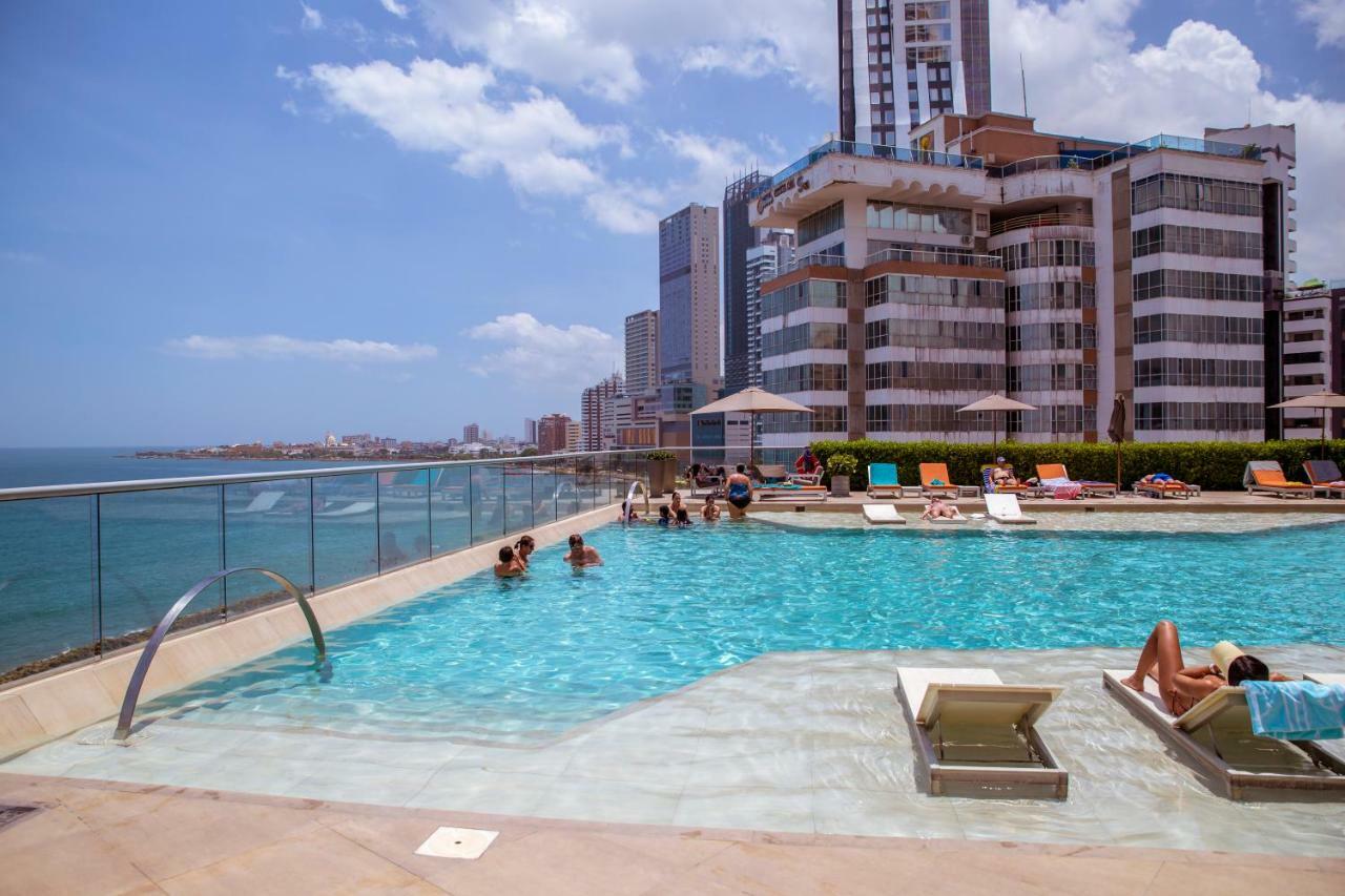 41St Fl Beach Condo In Bocagrande Cartagène Extérieur photo
