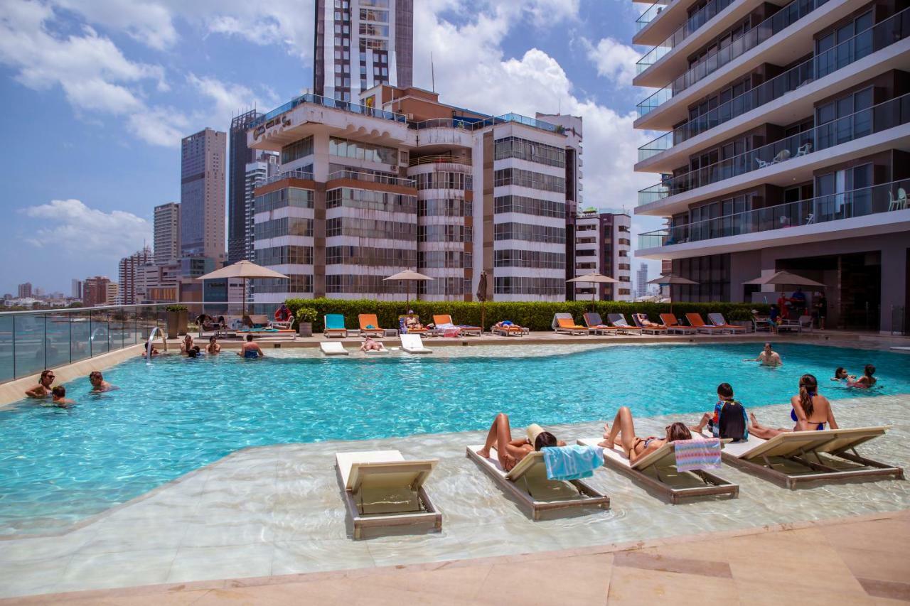 41St Fl Beach Condo In Bocagrande Cartagène Extérieur photo